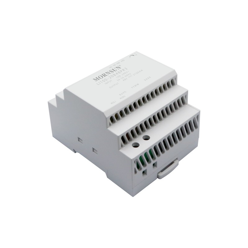 100W 15V 6.5A 85-264VAC/120-370VDC DIN Rail Switching Power Supply - LI100-20B15PR3 | StepperOnline UK