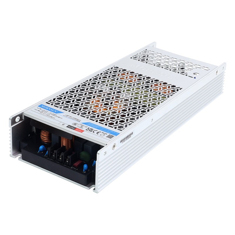 750W 48V 15.7A 85-305VAC/120-430VDC Switching Power Supply with PFC Function - LMF750-23B48UH | StepperOnline UK