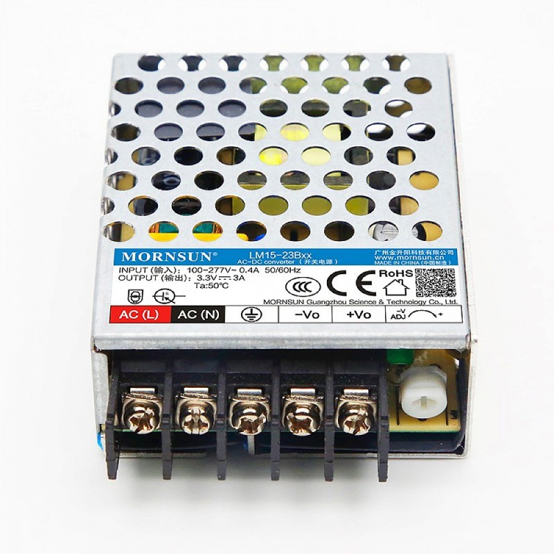 15W 15V 1.0A 85-305VAC/120-430VDC Switching Power Supply - LM15-23B15 | StepperOnline UK