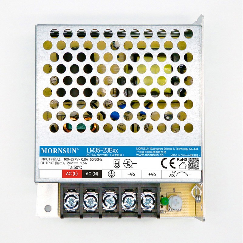 35W 12V 3.0A 85-305VAC/120-430VDC Switching Power Supply - LM35-23B12 | StepperOnline UK