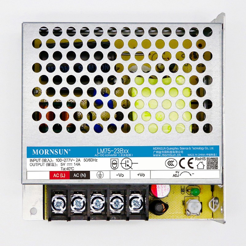 75W 36V 2.1A 85-305VAC/120-430VDC Switching Power Supply - LM75-23B36 | StepperOnline UK