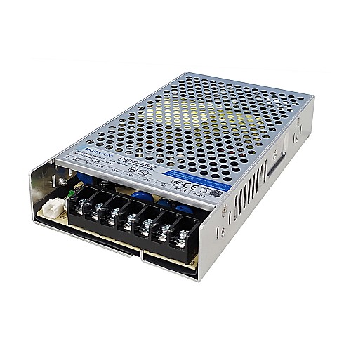 150W 24V 6.3A 85-305VAC/120-430VDC Switching Power Supply with PFC Function - LMF150-23B24 | StepperOnline UK