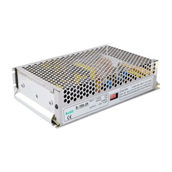 150W 24V 6.5A 115/230V Switching Power Supply Stepper Motor CNC Router Kits 150W 24V 6.5A 115/230V Switching Power Supply Stepper Motor CNC Router Kits