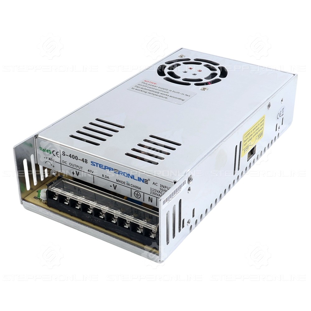 Maker's46様 S-400-48 | 400W 48V 8.30A 115/230V Switching Power Supply Stepper