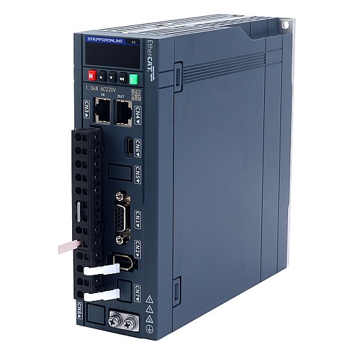 A6H Series 850W EtherCAT AC Servo Motor Kit 1500rpm 5.39Nm w/ Brake 17-Bit Absolute Encoder IP67 - A6H-EC850H2B1-M17 | StepperOnline UK