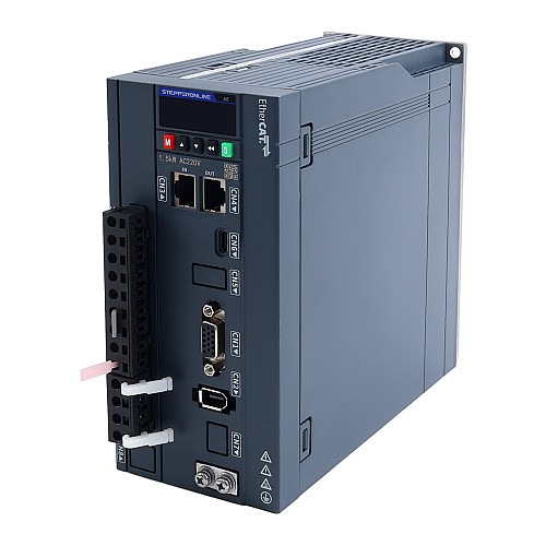 A6 Series 1500W EtherCAT AC Servo Motor Kit 3000rpm 4.78Nm w/ Brake 17-Bit Absolute Encoder IP67 - A6-EC1500H2B1-M17 | StepperOnline UK