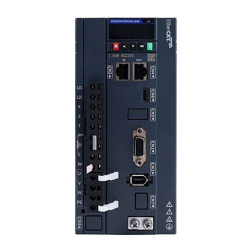 A6 Series 1500W EtherCAT AC Servo Motor Kit 3000rpm 4.78Nm w/ Brake 17-Bit Absolute Encoder IP67 - A6-EC1500H2B1-M17 | StepperOnline UK
