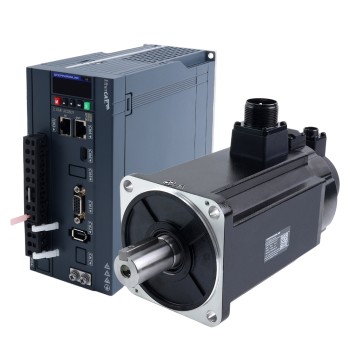 A6 Series 2500W EtherCAT AC Servo Motor Kit 3000rpm 7.96Nm w/ Brake 17-Bit Absolute Encoder IP67