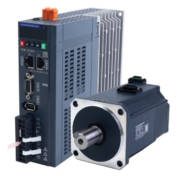 A6 Series 750W STO Safe Torque Off PROFINET AC Servo Motor Kit 3000rpm 2.39Nm w/ Brake 17-Bit Absolute Encoder IP67