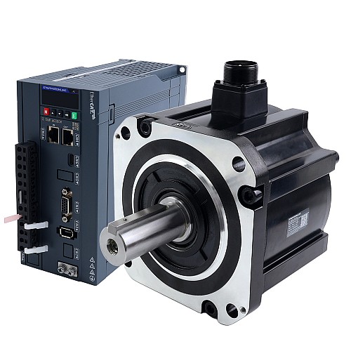 A6H Series 2900W EtherCAT AC Servo Motor Kit 1500rpm 18.60Nm 17-Bit Absolute Encoder IP67 - A6H-EC2900H3A1-M17 | StepperOnline UK