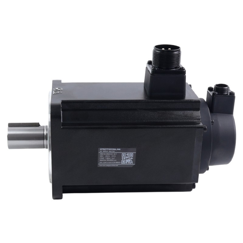 A6 Series 2500W EtherCAT AC Servo Motor Kit 3000rpm 7.96Nm 17-Bit Absolute Encoder IP67 - A6-EC2500H3A1-M17 | StepperOnline UK