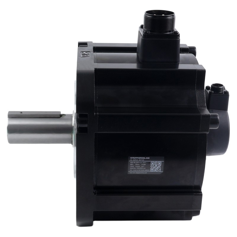 A6H Series 2900W RS485 AC Servo Motor Kit 1500rpm 18.60Nm 17-Bit Absolute Encoder IP67 - A6H-RS2900H3A1-M17 | StepperOnline UK