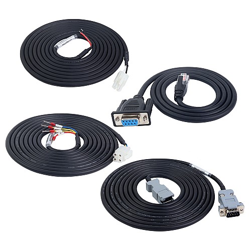 DSY Series 100W CANopen DC Servo Motor 24-70VDC 0.318Nm w/ Brake 3000rpm 17-Bit Incremental Encoder IP65 - DSY-C100L2B2-M17S | StepperOnline UK
