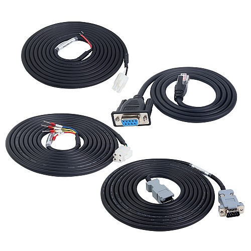 DSY Series 200W CANopen DC Servo Motor 24-70VDC 0.637Nm w/ Brake 3000rpm 17-Bit Incremental Encoder IP65 - DSY-C200L2B2-M17S | StepperOnline UK
