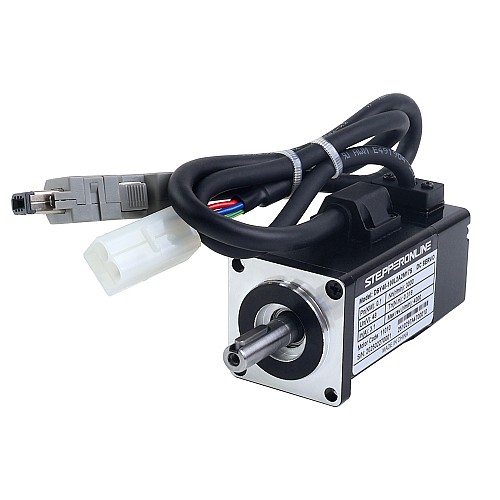 DSY Series 100W RS485 DC Servo Motor 24-70VDC 0.318Nm 3000rpm 17-Bit Incremental Encoder IP65 - DSY-RS100L2A2-M17S | StepperOnline UK