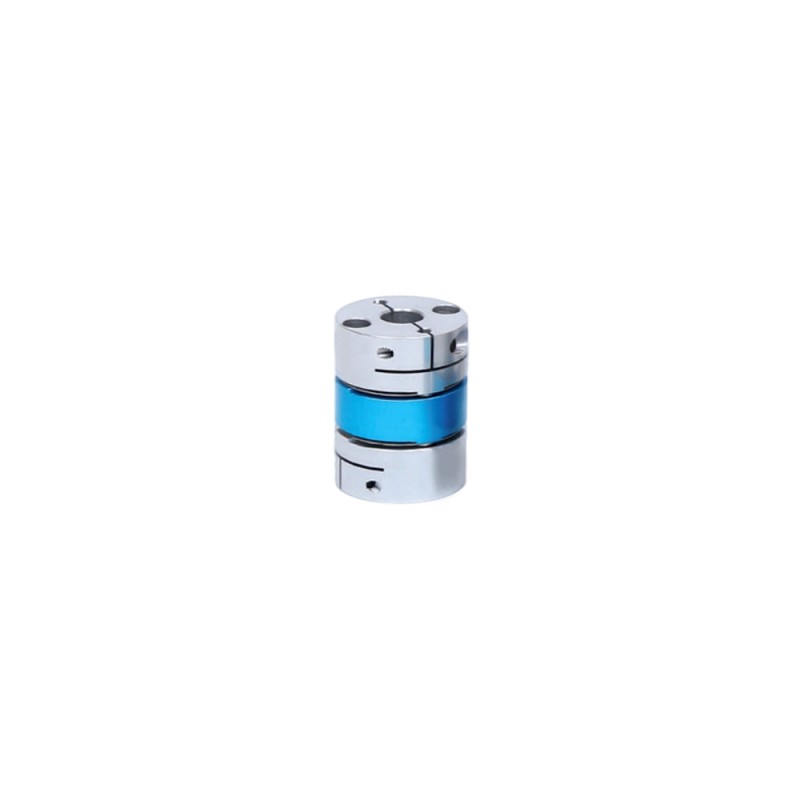 8mm - 19mm Optional Bore Flexible Double Disc Coupling 39x49mm Shaft Coupler - MP3949-XX-XX | StepperOnline UK
