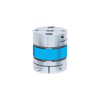 10mm - 28mm Optional Bore Flexible Double Disc Coupling 56x64mm Shaft Coupler