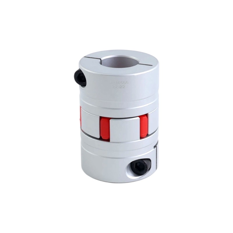22mm - 22mm Flexible Jaw Coupling 45x66mm CNC Stepper Motor Shaft Coupler - MH4566-22-22 | StepperOnline UK