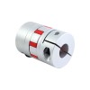 22mm - 25.4mm Flexible Jaw Coupling 55x78mm CNC Stepper Motor Shaft Coupler - MH5578-22-25.4 | StepperOnline UK