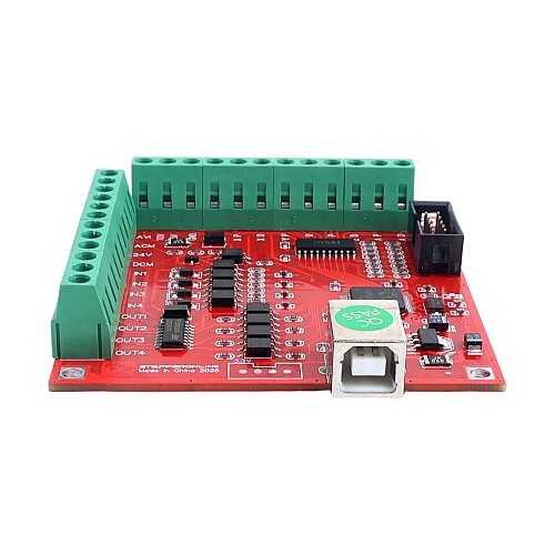 4-Axis CNC Breakout Board Controller 100Khz USB Control for Mach3 - ST-V3 | StepperOnline UK