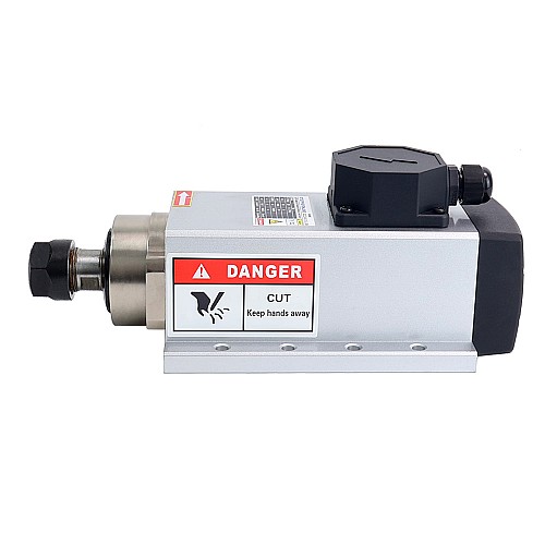 CNC Spindle Motor Air Cooled 220V 2.2KW 24000RPM 400Hz ER20 Collet - GDZL80x73-2.2B4 | StepperOnline UK