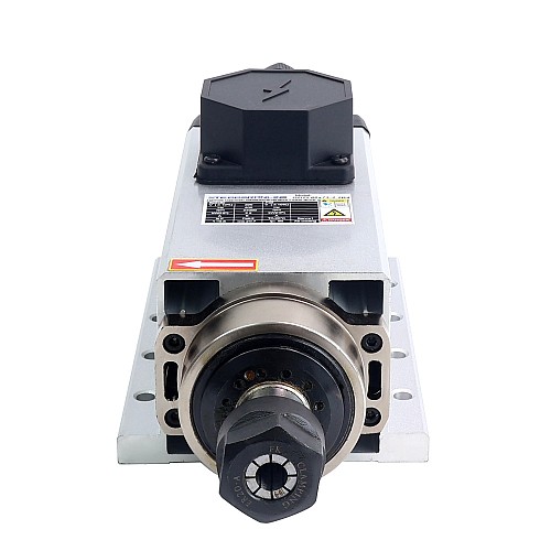 CNC Spindle Motor Air Cooled 220V 2.2KW 24000RPM 400Hz ER20 Collet - GDZL80x73-2.2B4 | StepperOnline UK