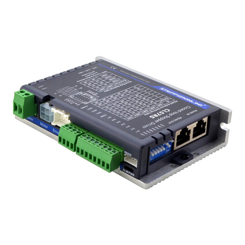 Modbus RS485 Closed Loop Stepper Motor Driver 0.1-7.0A 24-48VDC - CL57RS | StepperOnline UK