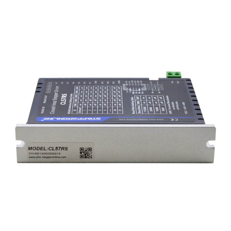 Modbus RS485 Closed Loop Stepper Motor Driver 0.1-7.0A 24-48VDC - CL57RS | StepperOnline UK