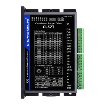 Closed Loop Stepper Driver V4.1 0-8.0A 24-48VDC for Nema 17, 23, 24 Stepper Motor