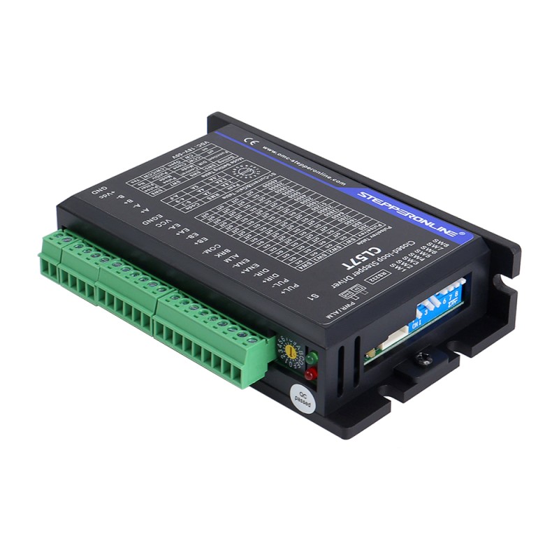 Closed Loop Stepper Driver V4.1 0-8.0A 24-48VDC for Nema 17, 23, 24 Stepper Motor - CL57T-V41 | StepperOnline UK