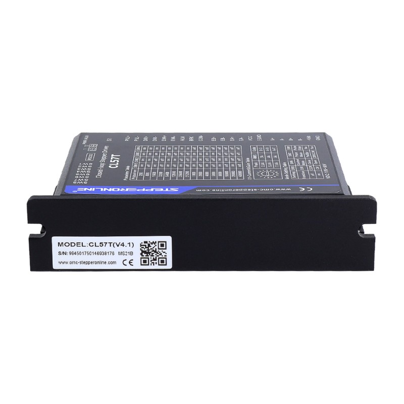 Closed Loop Stepper Driver V4.1 0-8.0A 24-48VDC for Nema 17, 23, 24 Stepper Motor - CL57T-V41 | StepperOnline UK