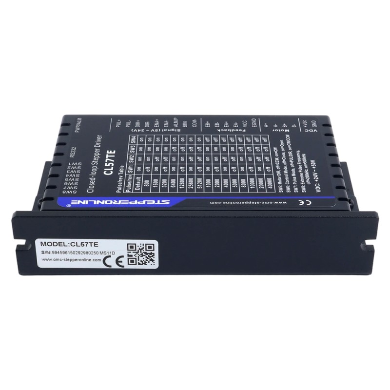 TE Series Closed Loop Stepper Driver 0.5-7.0A 24-50VDC for Nema 17, 23, 24 Stepper Motor - CL57TE | StepperOnline UK