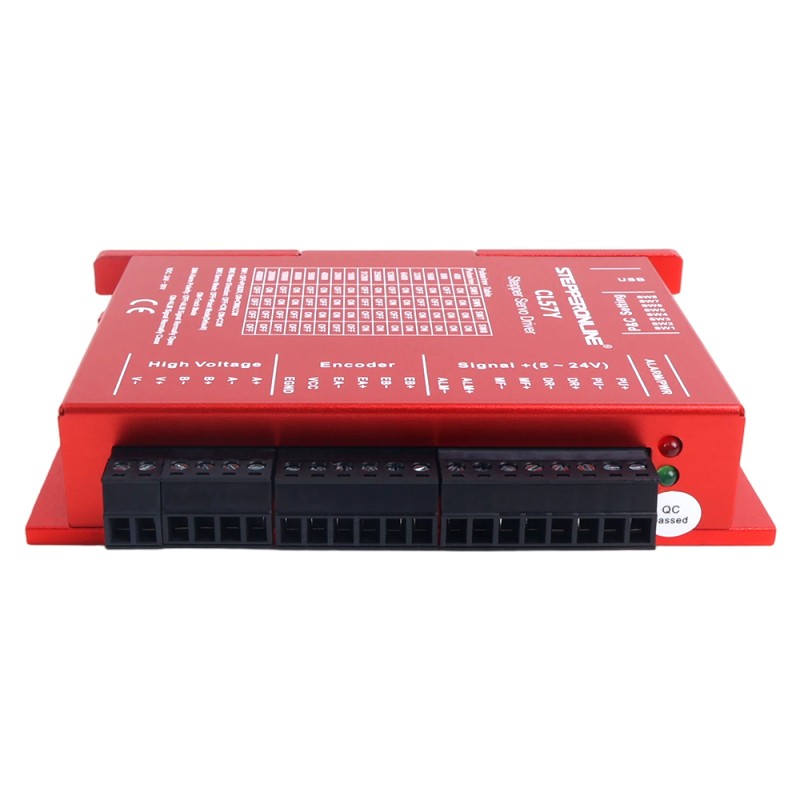 Y Series Closed Loop Stepper Driver 0-7.0A 24-50VDC for Nema 17, 23, 24 Stepper Motor - CL57Y | StepperOnline UK