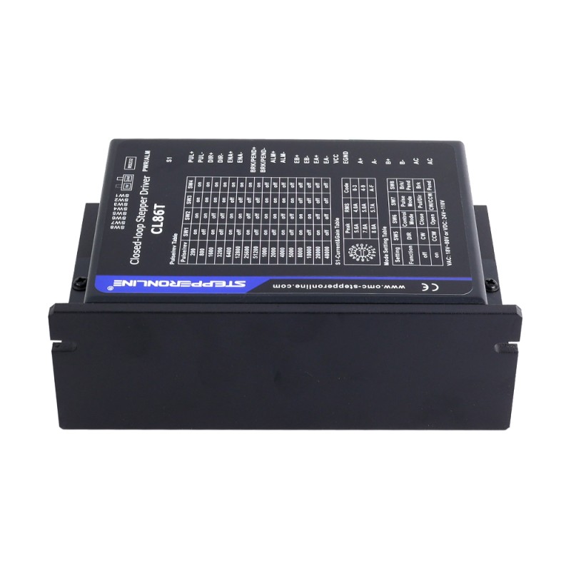 Closed Loop Stepper Driver V4.1 0-8.0A 18-80VAC/24-110VDC for Nema 34 Stepper Motor - CL86T-V41 | StepperOnline UK