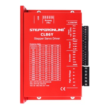 Y Series Closed Loop Stepper Driver 0-8.5A 20-80VAC/30-110VDC for Nema 34 Stepper Motor