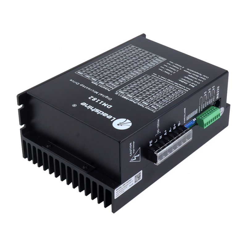 Digital Stepper Driver 0.5-8.2A 80-150VAC for Nema 34, 42 Stepper Motor - DM1182T | StepperOnline UK