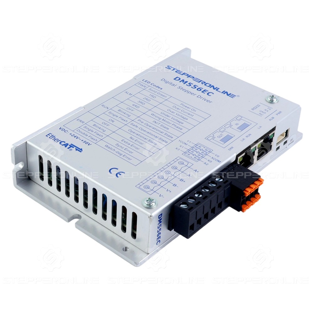 Y Series EtherCAT Digital Stepper Driver 0-5.6A 24-50VDC for Nema 23 ...