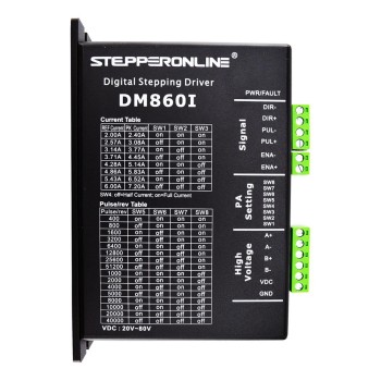 Digital Stepper Driver 2.4-7.2A 20-80VDC for Nema 34 Stepper Motor CNC Drive