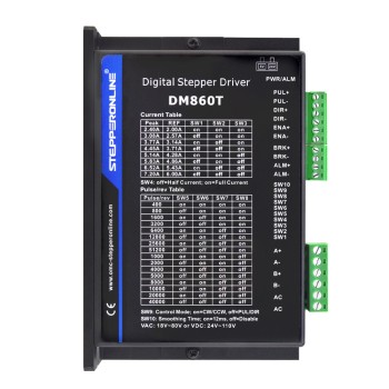 Digital Stepper Driver 2.4-7.2A 18-80VAC or 24-110VDC for Nema 34 Motor