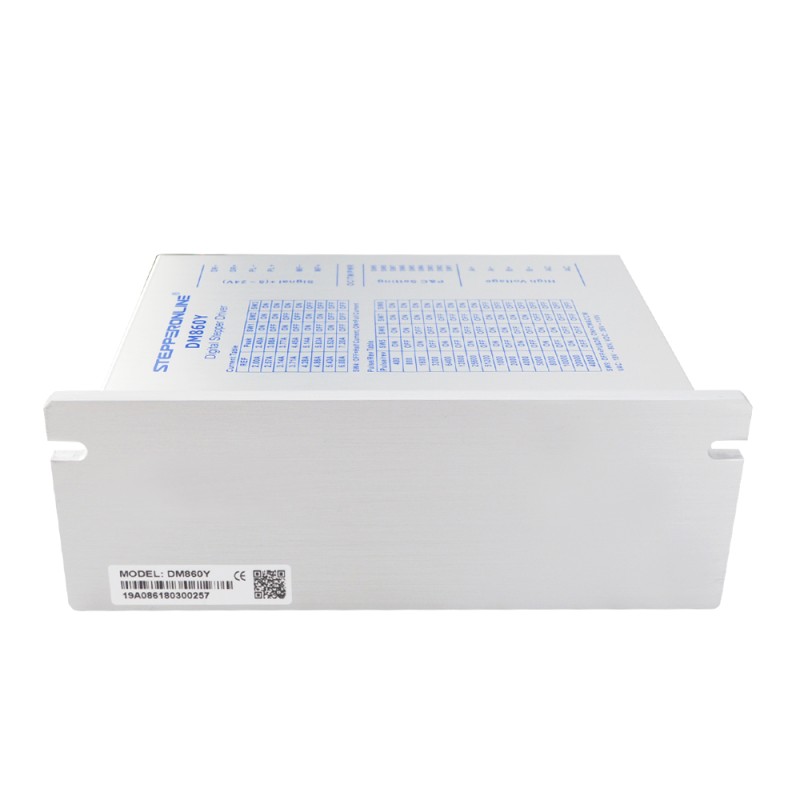 Y Series Digital Stepper Driver 2.4-7.2A AC18V-80V/DC 36V-110V for Nema 34 Motor - DM860Y | StepperOnline UK