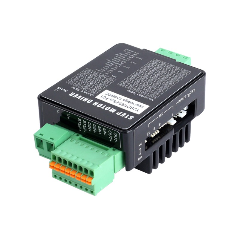 DC Pulse Stepper Motor Driver  0.4-3.0A 12-48VDC Alarm Function & I/O Control for Nema 11, 14, 17, 23 Stepper Motor - Y2SD1R5-PLUS-F01 | StepperOnline UK