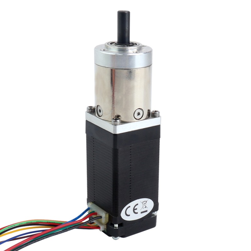 Nema 11 Stepper Motor with  Gearbox Gear Ratio 14:1 & Magnetic Encoder 1000PPR(4000CPR) - 11HS20-0674D-PG14-AR4 | StepperOnline UK