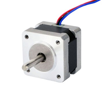 Nema 14 Bipolar 0.9deg 11Ncm(15.58oz.in) 0.4A 35x35x28.2mm 4 Wires