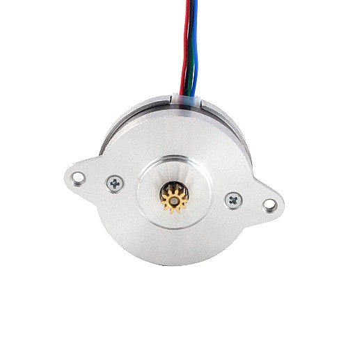 Round Nema 14 Bipolar 0.9deg 9Ncm(12.75oz.in) 1.0A Φ36x17.5mm 4 Wires for Voron Stealthburner - 14HR07-1004VRN | StepperOnline UK