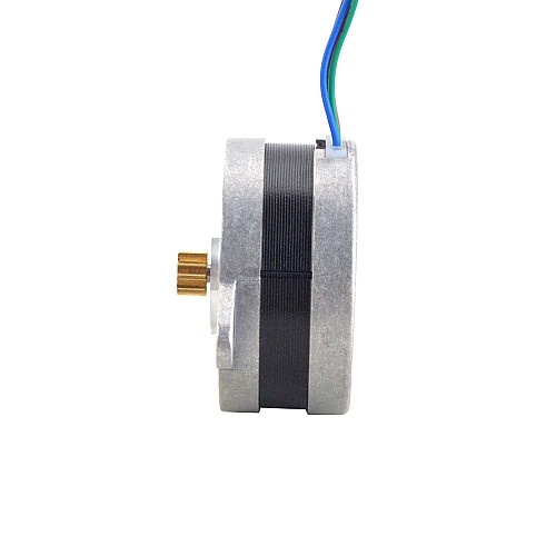 Round Nema 14 Bipolar 0.9deg 9Ncm(12.75oz.in) 1.0A Φ36x17.5mm 4 Wires for Voron Stealthburner - 14HR07-1004VRN | StepperOnline UK