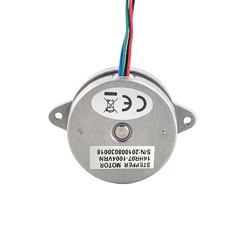 Round Nema 14 Bipolar 0.9deg 9Ncm(12.75oz.in) 1.0A Φ36x17.5mm 4 Wires for Voron Stealthburner - 14HR07-1004VRN | StepperOnline UK