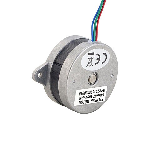 Round Nema 14 Bipolar 0.9deg 9Ncm(12.75oz.in) 1.0A Φ36x17.5mm 4 Wires for Voron Stealthburner - 14HR07-1004VRN | StepperOnline UK