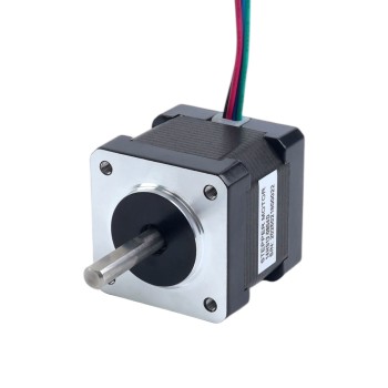Dual Shaft Nema 14 1.8deg 18Ncm(25.5oz.in) 0.8A 35.2x35.2x34mm 4 Wires