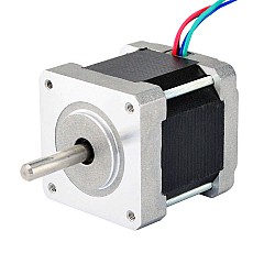 CN On Sale - Nema 16 Bipolar 0.9deg 25Ncm(35.4oz.in) 0.3A 39x39x44mm 4 Wires