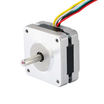 Nema 16 Unipolar 1.8deg 8Ncm(11.33oz.in) 0.5A 39x39x20mm 6 Wires